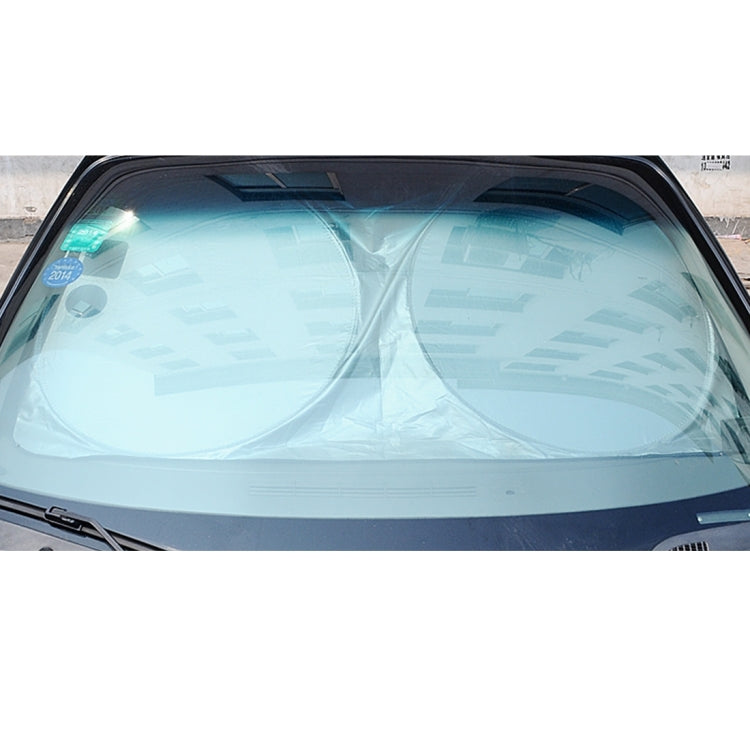 6 in 1 Summer Accessories Coated Silver Car Sun Shade Cloth Set by buy2fix