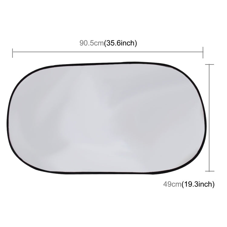 6 in 1 Summer Accessories Coated Silver Car Sun Shade Cloth Set by buy2fix