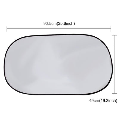 6 in 1 Summer Accessories Coated Silver Car Sun Shade Cloth Set by buy2fix