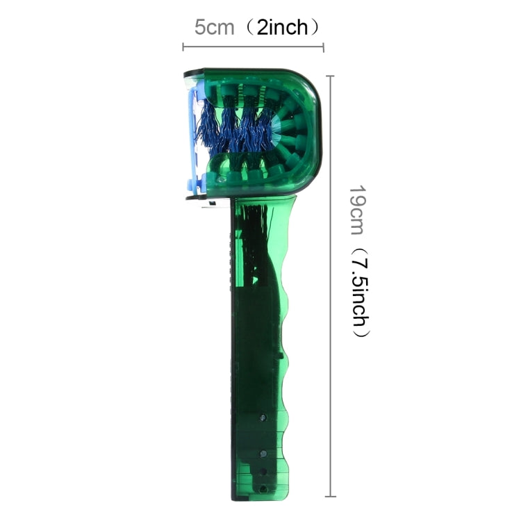 CYLION Multifunctional Quick Wash Brushes Tool kits Chain Cleaner for Bicycle by buy2fix