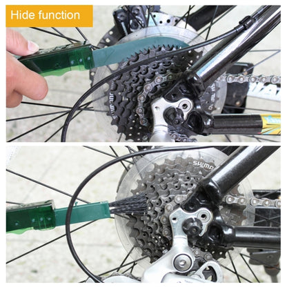 CYLION Multifunctional Quick Wash Brushes Tool kits Chain Cleaner for Bicycle by buy2fix