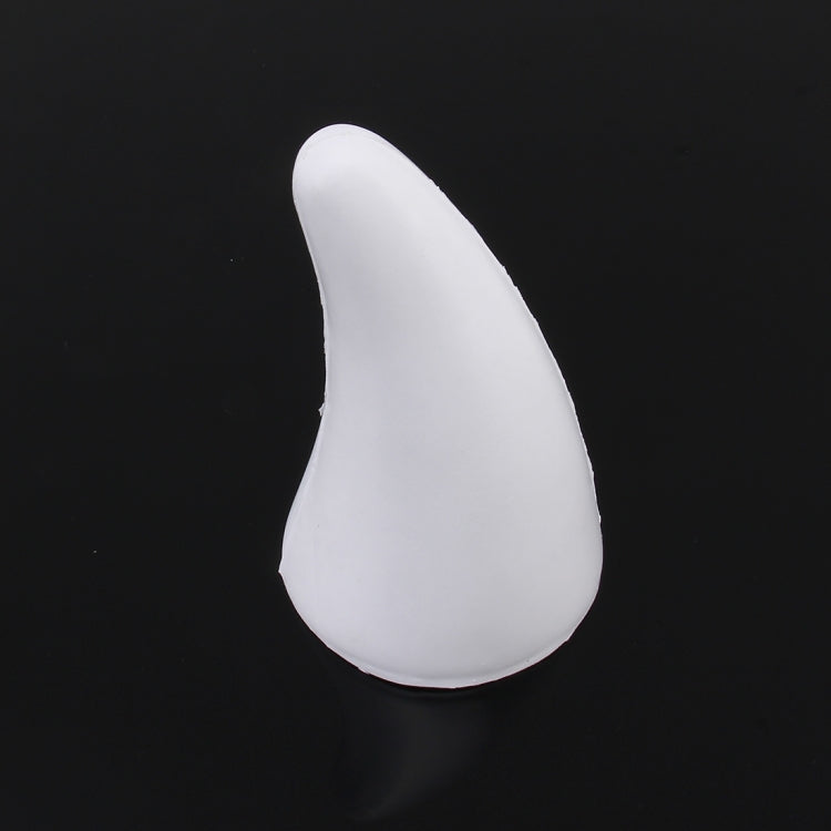 Car Rubber Exterior Decorative Horn(White) by buy2fix