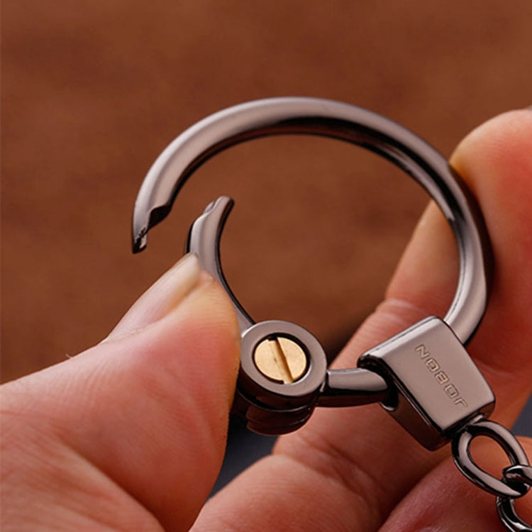 Metal Car Shape Decorative Keychain Holder(Random Color Delivery) by buy2fix