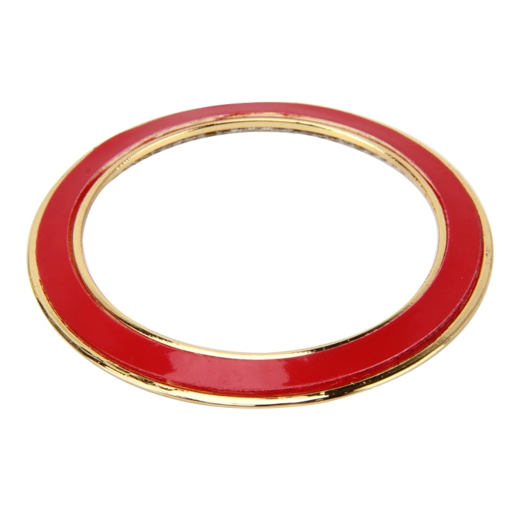 Car Aluminum Steering Wheel Decoration Ring with Diamonds For BMW(Gold) by buy2fix