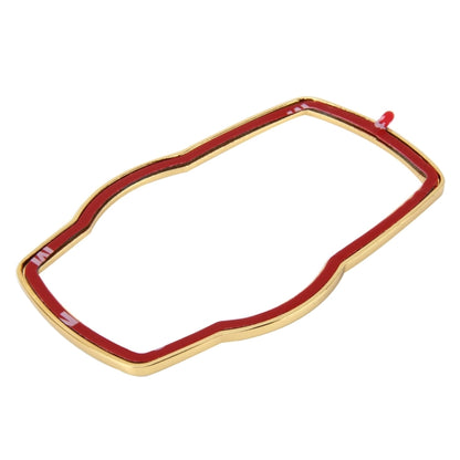 Car Aluminum Steering Wheel Decoration Ring with Diamonds For BMW(Gold) by buy2fix