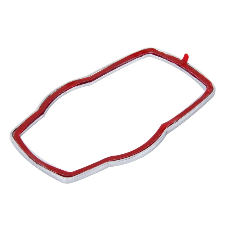 Car Aluminum Steering Wheel Decoration Ring with Diamonds For BMW(Silver) by buy2fix