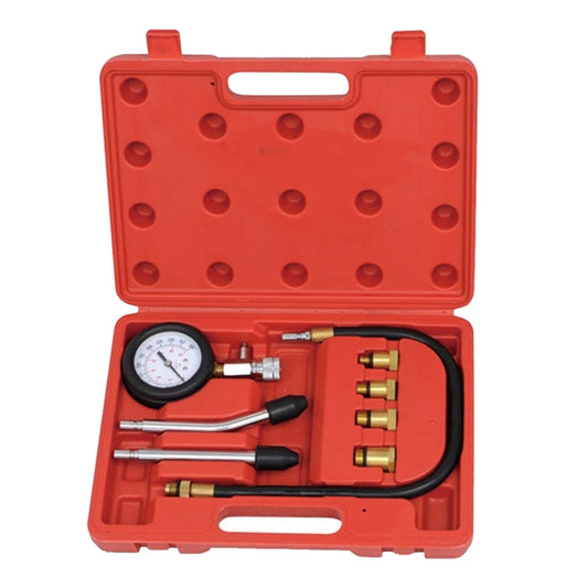 Car Mechanical Stethoscopes Mechanical Noise Detector with Pressure Gauage and Nozzles - Tire Pressure Gauges by buy2fix | Online Shopping UK | buy2fix