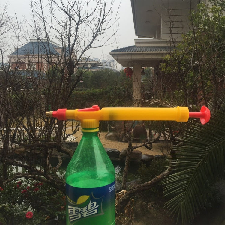 10pcs High Pressure Plastic Bottle Drink Beverage Trolley Gun Spray  Reciprocating Sprayer Coke Bottle Sprayer Manual Pressure Sprayer, Random Color Delivery - Watering & Irrigation by buy2fix | Online Shopping UK | buy2fix