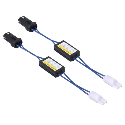 2 PCS T10 Car Auto Clearance Light Warning Error-free Decoder Adapter for DC 12V/3W - Headlight Ballast by buy2fix | Online Shopping UK | buy2fix