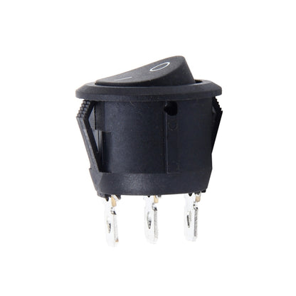 Car Auto Universal DIY 3 Pin Round Cap OFF- ON Push Button - Car Switches by buy2fix | Online Shopping UK | buy2fix
