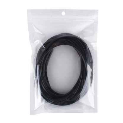 5m Car Decorative Strip PVC Chrome Decoration Strip Door Seal Window Seal(Black) by buy2fix