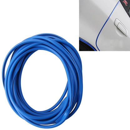 5m Car Decorative Strip PVC Chrome Decoration Strip Door Seal Window Seal(Blue) by buy2fix