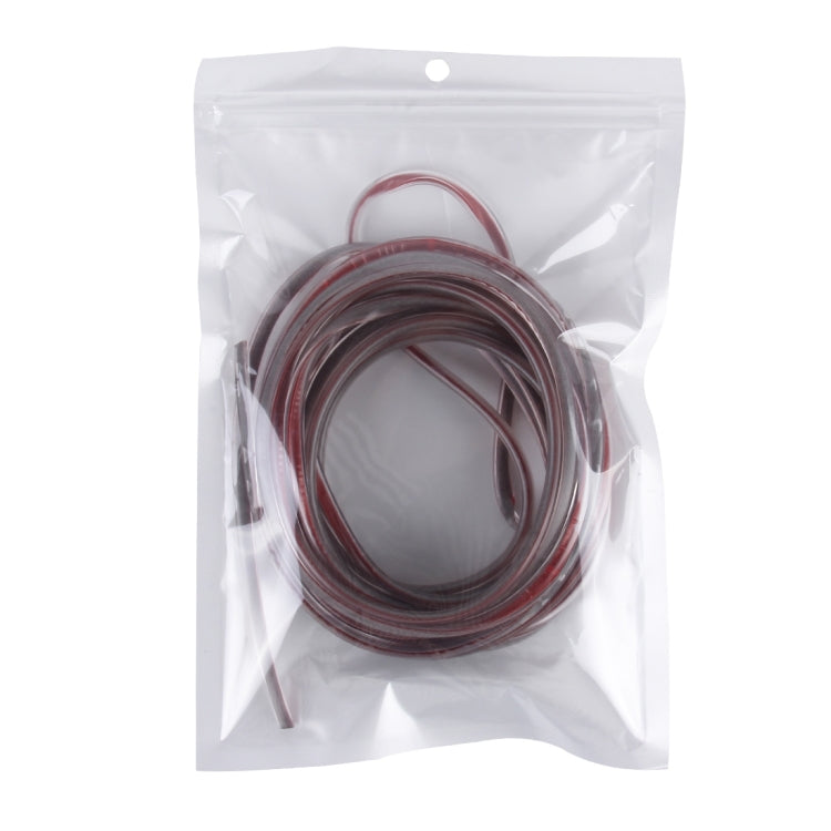 5m Car Decorative Strip PVC Chrome Decoration Strip Door Seal Window Seal(Transparent) by buy2fix