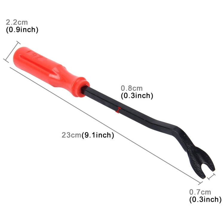 23cm Car Auto Plastic Handle Door Interior Trim Panel Navigation Stereo Upholstery Buckle Clip Remover - Hand Tool Sets by buy2fix | Online Shopping UK | buy2fix