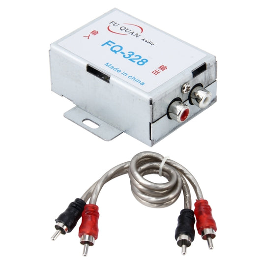 FQ-328 3.5mm Car RCA Amplifier Audio Noise Filter - Car Amplifiers by buy2fix | Online Shopping UK | buy2fix