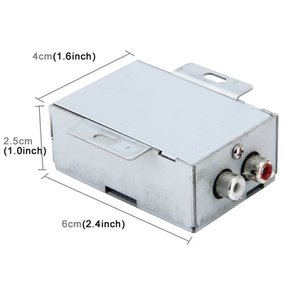 FQ-328 3.5mm Car RCA Amplifier Audio Noise Filter - Car Amplifiers by buy2fix | Online Shopping UK | buy2fix