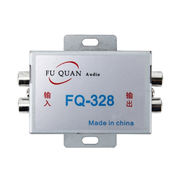 FQ-328 3.5mm Car RCA Amplifier Audio Noise Filter - Car Amplifiers by buy2fix | Online Shopping UK | buy2fix