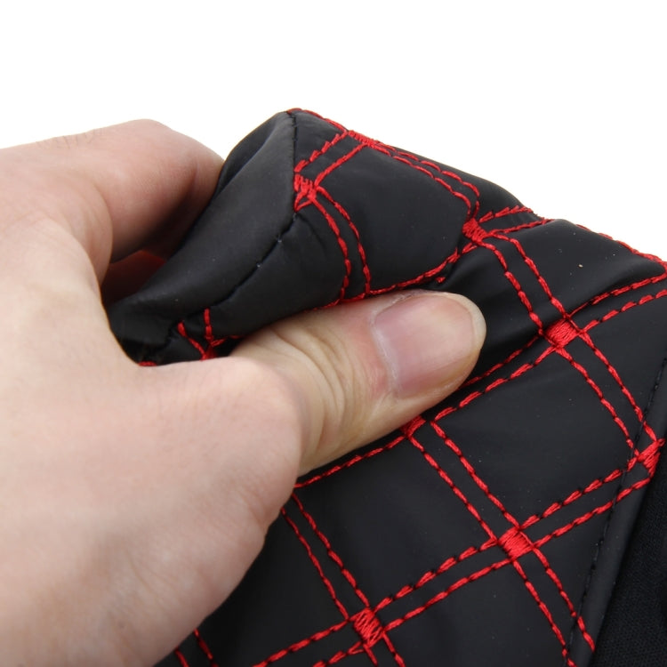 12V Four Season Chemical Fiber Wrapping Lumbar Seat Relaxation Waist Support Cushion for Car Office Family (Red) by buy2fix