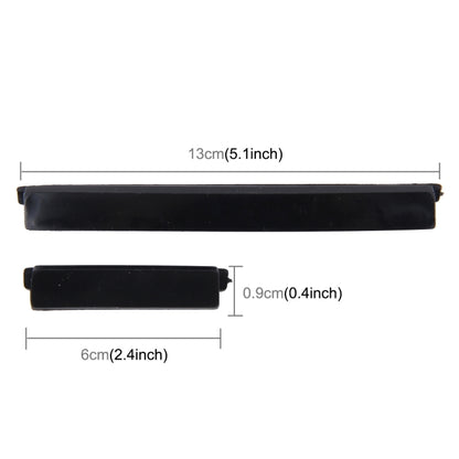 FR JG-031 8 PCS Rubber Car Side Door Edge Protection Guards Cover Trims Stickers(Black) by buy2fix