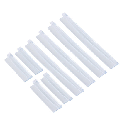 FR JG-031 8 PCS Rubber Car Side Door Edge Protection Guards Cover Trims Stickers(Transparent) by buy2fix