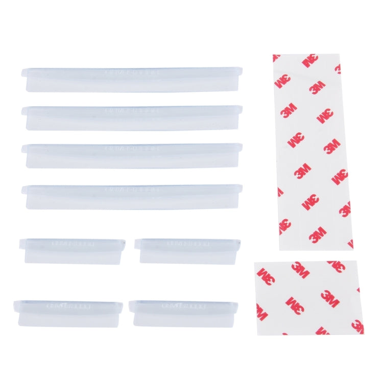 FR JG-031 8 PCS Rubber Car Side Door Edge Protection Guards Cover Trims Stickers(Transparent) by buy2fix
