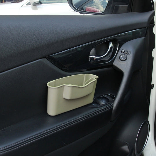 Car TPA Carrying Organizer Storage Box for Phone Coin Key and Other Small Items(Khaki)