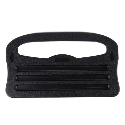 Vehicle Portable Desk Steering Wheel Multi-use Tray Stand Car Food Eating Table iPad Holder(Black) by buy2fix