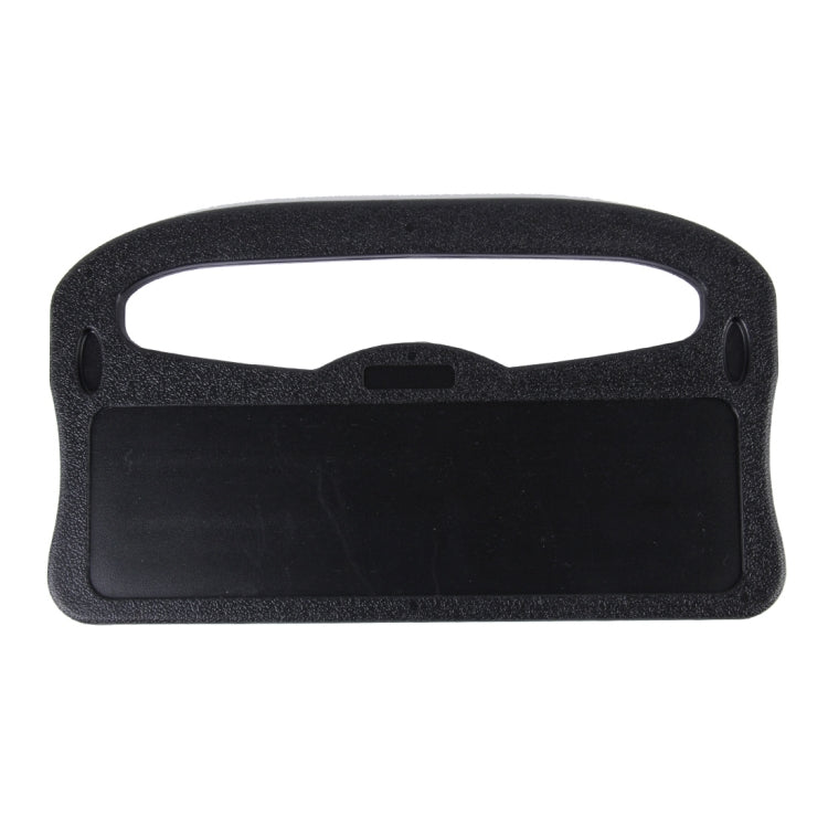 Vehicle Portable Desk Steering Wheel Multi-use Tray Stand Car Food Eating Table iPad Holder(Black) by buy2fix