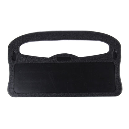 Vehicle Portable Desk Steering Wheel Multi-use Tray Stand Car Food Eating Table iPad Holder(Black) by buy2fix