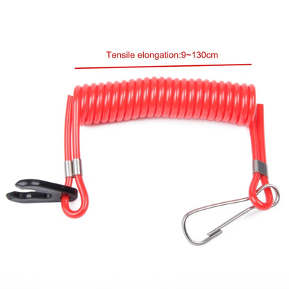 Universal Stop Switch + Safe Lanyard for ATV Boat - Car Switches by buy2fix | Online Shopping UK | buy2fix