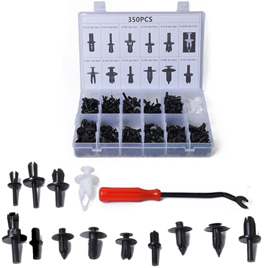 350 PCS Universal Car Retainer Clips Assortment Car Panel Trim Plastic Fasteners Rivet Clips Set - Nuts & Bolts by buy2fix | Online Shopping UK | buy2fix