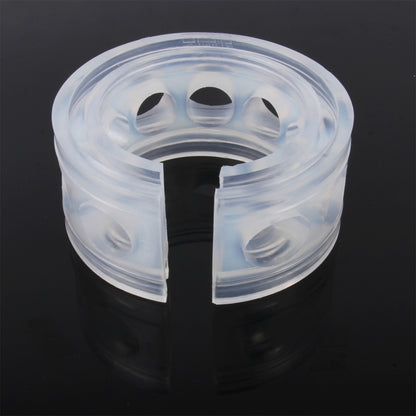 2 PCS Car Auto D Type Shock Absorber Spring Bumper Power Cushion Buffer, Spring Spacing: 22mm, Colloid Height: 43mm by buy2fix