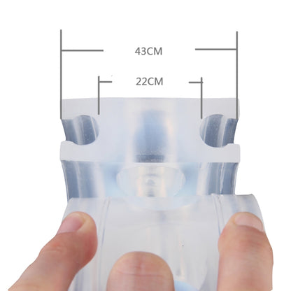 2 PCS Car Auto D Type Shock Absorber Spring Bumper Power Cushion Buffer, Spring Spacing: 22mm, Colloid Height: 43mm by buy2fix