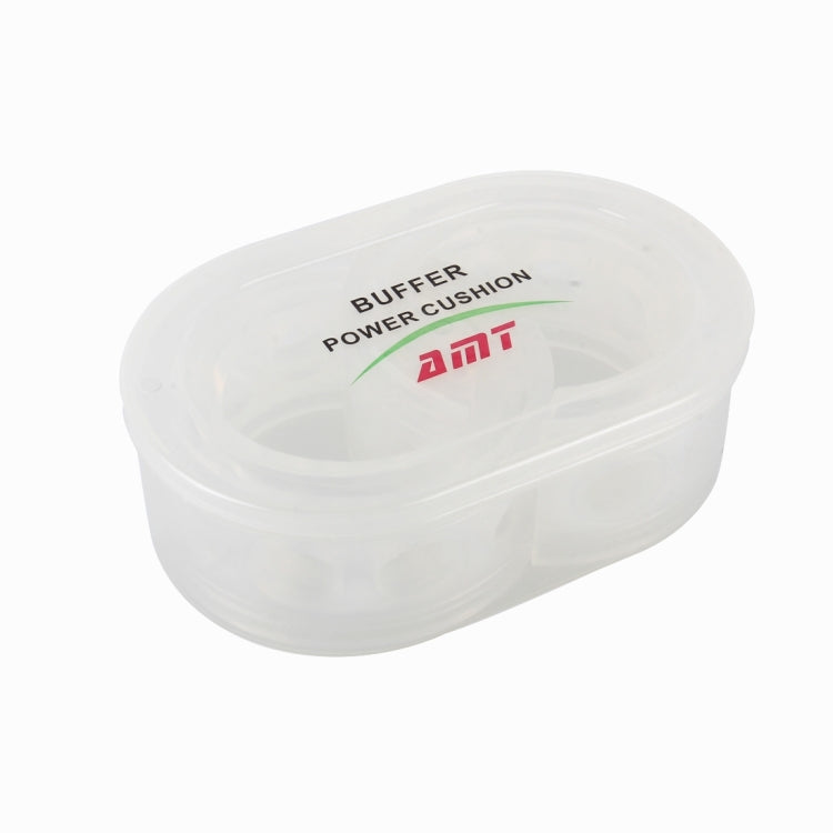 2 PCS Car Auto D Type Shock Absorber Spring Bumper Power Cushion Buffer, Spring Spacing: 22mm, Colloid Height: 43mm by buy2fix