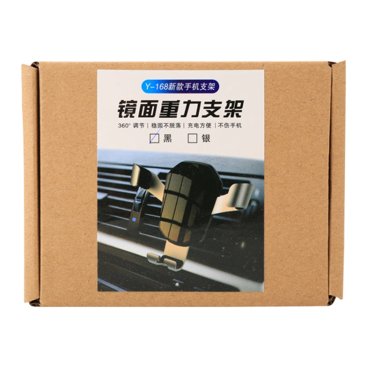 Adjustable Car Mirror Surface Gravity Mobile Phone Holder Bracket by buy2fix