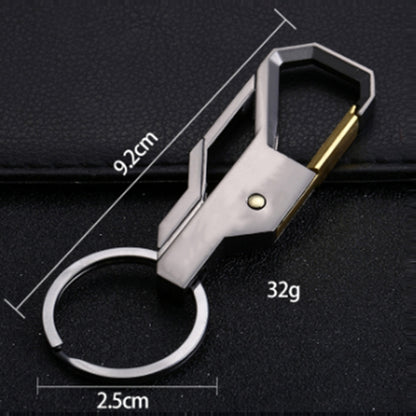 10 PCS Metal Keychain Men Car Creative Pendant, Random Color Delivery by buy2fix