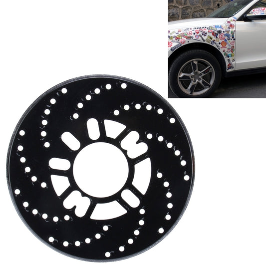 2 PCS Universal Aluminium Auto Car Wheel Disc Brake Racing Decorative Cover(Black) - Wheels Tires & Parts by buy2fix | Online Shopping UK | buy2fix