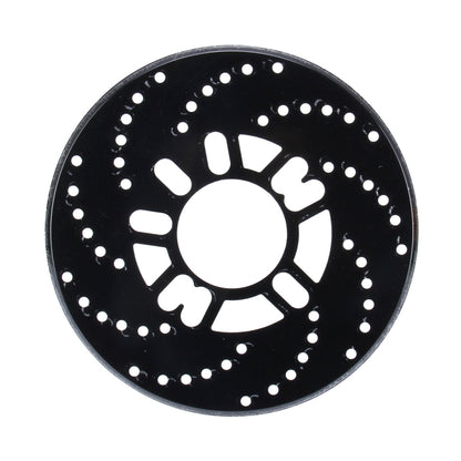 2 PCS Universal Aluminium Auto Car Wheel Disc Brake Racing Decorative Cover(Black) - Wheels Tires & Parts by buy2fix | Online Shopping UK | buy2fix