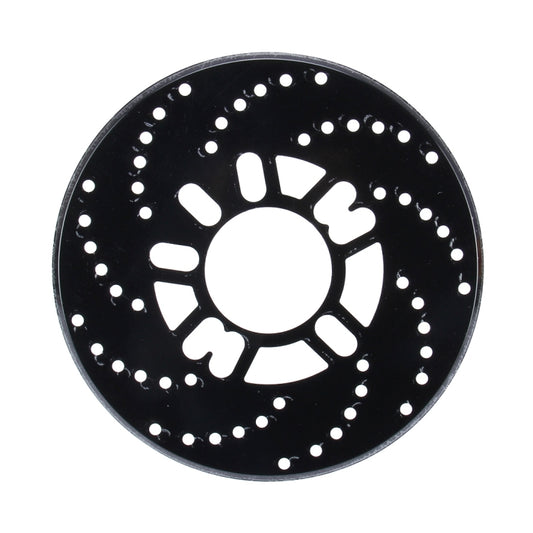 2 PCS Universal Aluminium Auto Car Wheel Disc Brake Racing Decorative Cover(Black) - Wheels Tires & Parts by buy2fix | Online Shopping UK | buy2fix