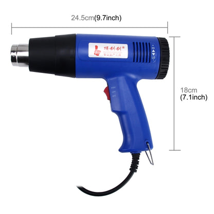 DINGGUAGUA 1800W Industrial Heavy Duty Professional Adjustable Temperature Heat Air Gun Tool(US Plug) - Heat Guns by buy2fix | Online Shopping UK | buy2fix