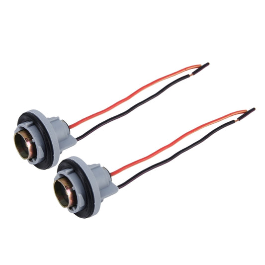 2 PCS 1156 Car Auto LED Bulb Socket Holder (No Including Light) - Wires by buy2fix | Online Shopping UK | buy2fix