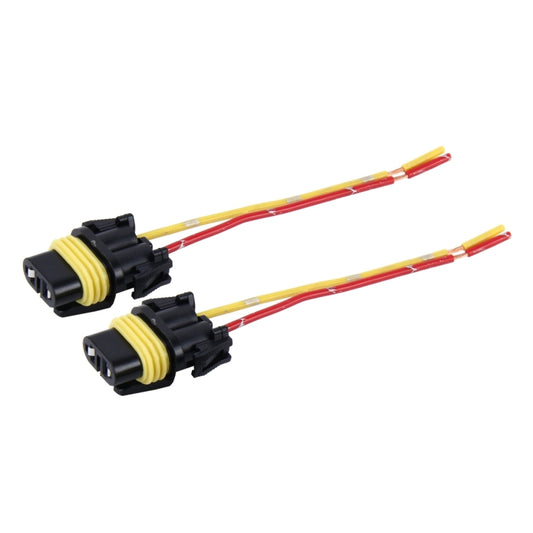 2 PCS H8/H11 Car Auto LED Bulb Socket Holder (No Including Light) - Wires by buy2fix | Online Shopping UK | buy2fix