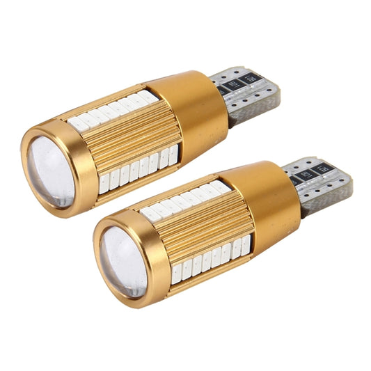 2 PCS T10 2W Constant Current Car Clearance Light with 38 SMD-3014 Lamps, DC 12-16V(Blue Light) - Clearance Lights by buy2fix | Online Shopping UK | buy2fix