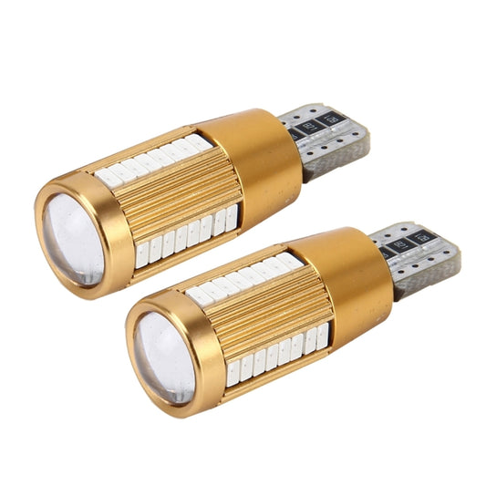 2 PCS T10 2W Constant Current Car Clearance Light with 38 SMD-3014 Lamps, DC 12-16V(Red Light) - Clearance Lights by buy2fix | Online Shopping UK | buy2fix