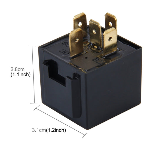 10 PCS JD-1914 40 AMP 12V Waterproof Car Auto Five Plugs Relay - Relays by buy2fix | Online Shopping UK | buy2fix