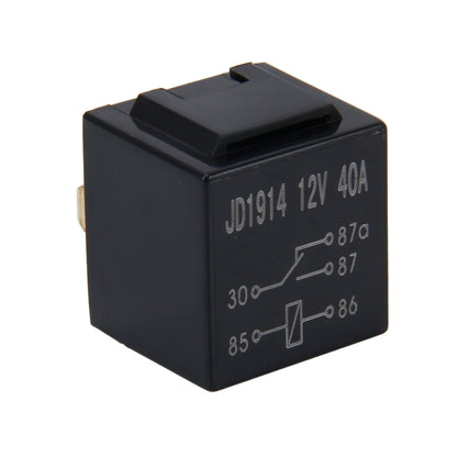 10 PCS JD-1914 40 AMP 12V Waterproof Car Auto Five Plugs Relay - Relays by buy2fix | Online Shopping UK | buy2fix