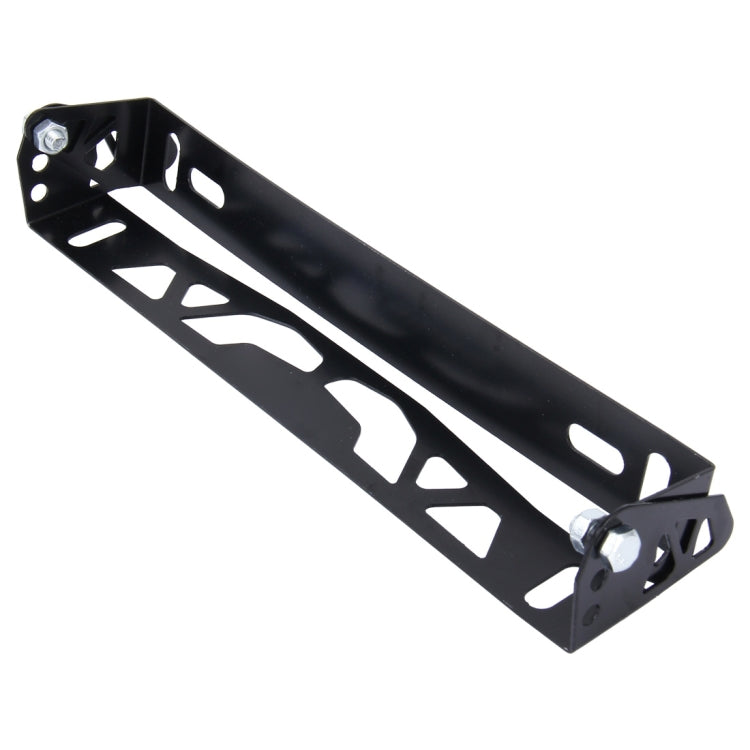 Car Auto Universal Aluminum Alloy Modified License Plate Frame Holder(Black) by buy2fix
