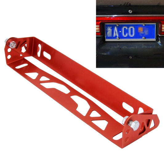 Car Auto Universal Aluminum Alloy Modified License Plate Frame Holder(Red) by buy2fix
