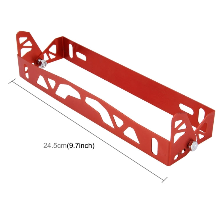 Car Auto Universal Aluminum Alloy Modified License Plate Frame Holder(Red) by buy2fix