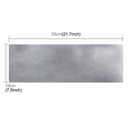 Car Auto Aluminum 55cm × 19cm Rear Warning Sign Sticker for Truck and Van by buy2fix